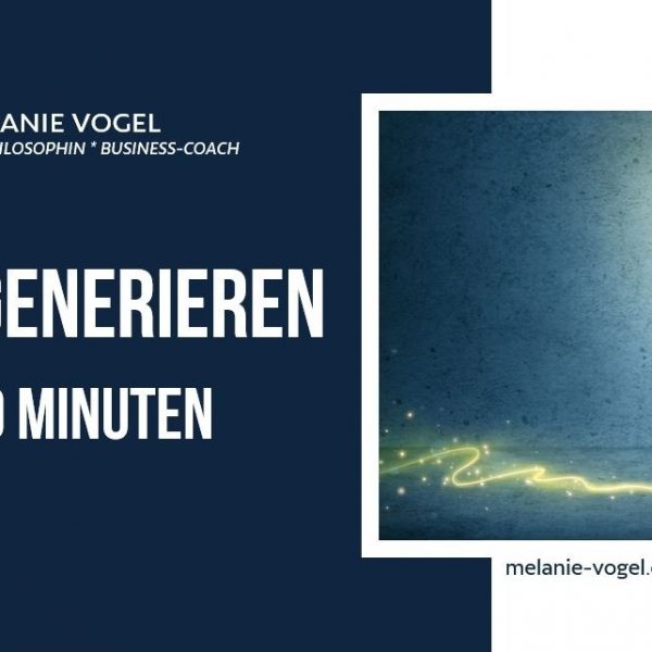 IDEEN GENERIEREN IN 10 MINUTEN