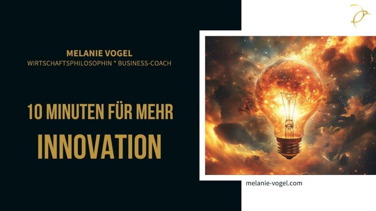 10 Minuten für mehr Innovation im Alltag