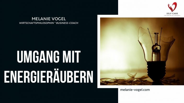 Umgang mit Energieräubern